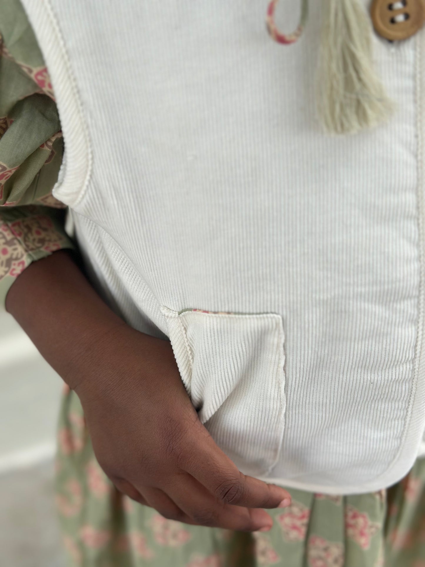 Callie Rae jacket in white