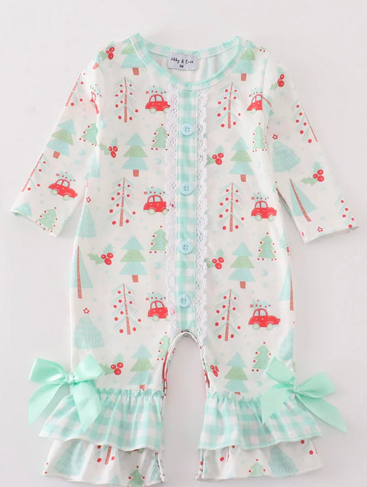 Baby holiday romper