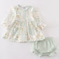 Abby & Evie floral set